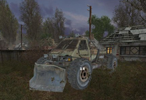 Сталкер Тень Чернобыля - Машина из Метро 2033
